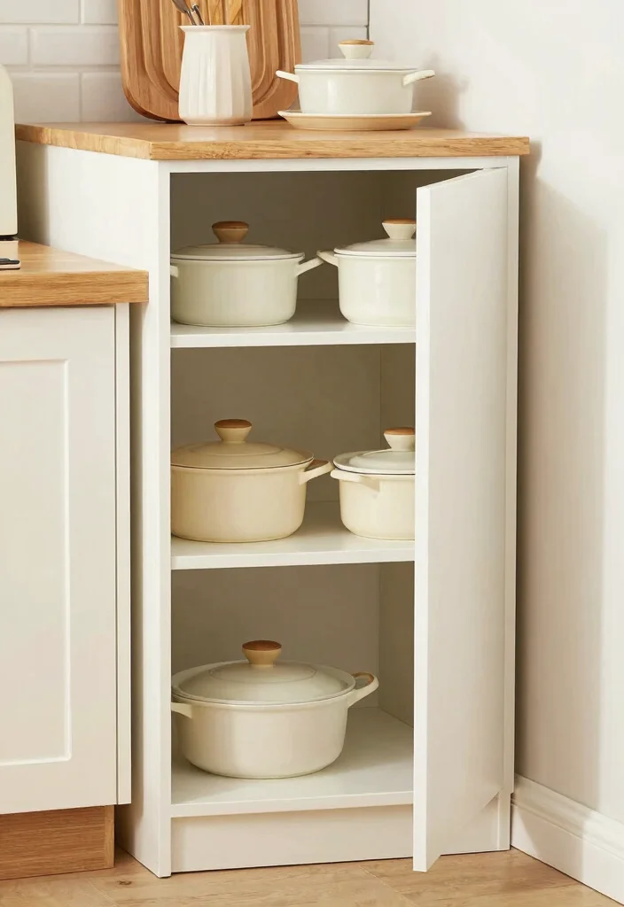 18 Kitchen Corner Cabinet 2026 Trending Ideas That Use Every Inch - 13. Vertical Storage Solutions 1