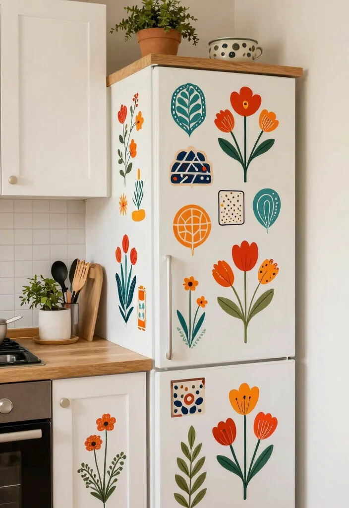 18 Kitchen Corner Cabinet 2026 Trending Ideas That Use Every Inch - 8. Corner Cabinet with Decals 1