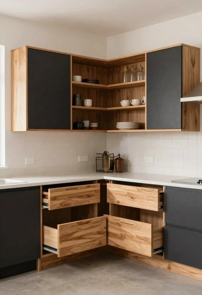 18 Kitchen Corner Cabinet 2026 Trending Ideas That Use Every Inch - 9. Modular Corner Cabinets 1
