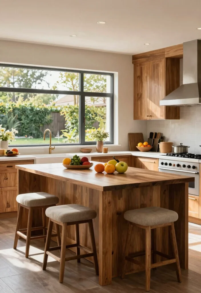 18 Kitchen Ideas With Windows That Brighten the Space 15 18 Kitchen Ideas With Windows That Brighten the Space - 15. Kitchen Islands with View Windows 1