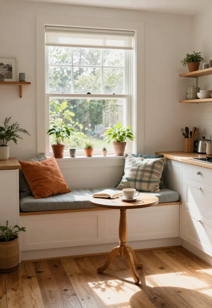 18 Kitchen Ideas With Windows That Brighten the Space 3 18 Kitchen Ideas With Windows That Brighten the Space - 3. Window Seat Nooks 1