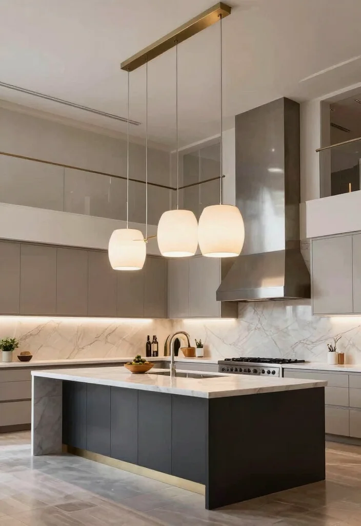 18 Kitchen Pendant Lighting Ideas That Shine Over Your Island - 14. Oversized Pendants 1