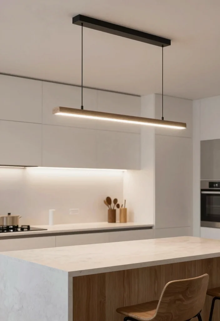 18 Kitchen Pendant Lighting Ideas That Shine Over Your Island - 18. Eco-Friendly LED Fixtures 1