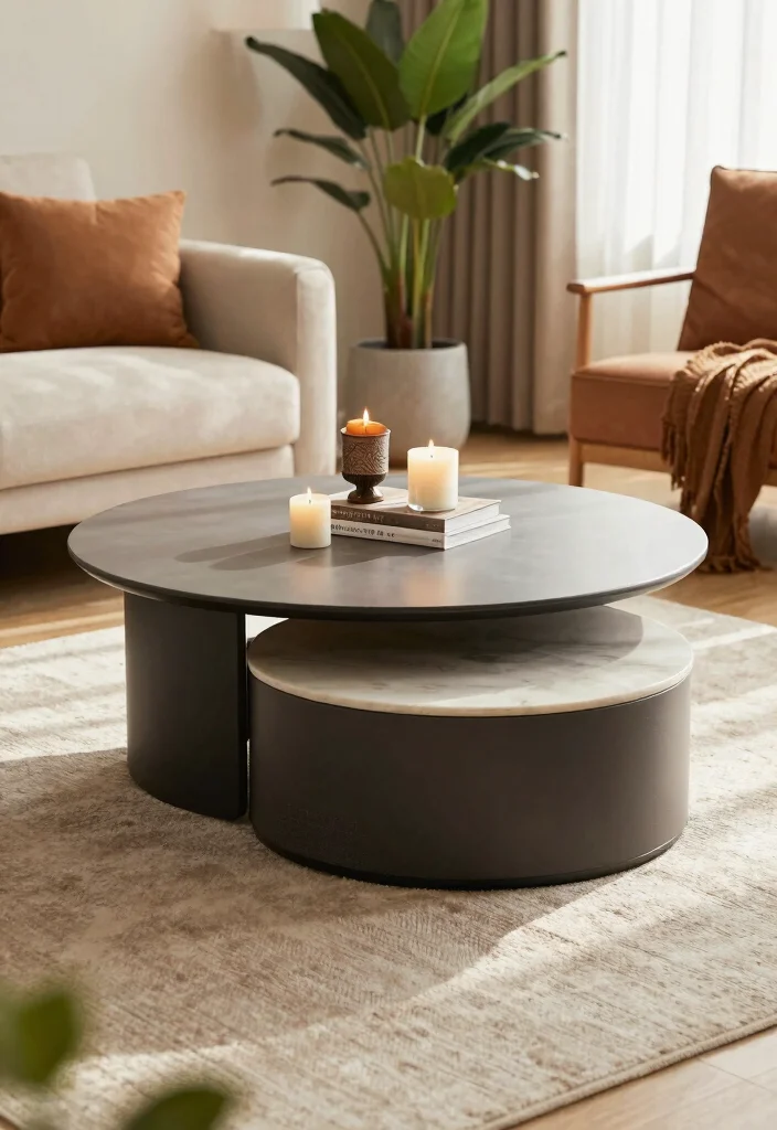 18 Kitchen Table With Storage Ideas That Save Space - 7. Multi-functional Coffee Table 1