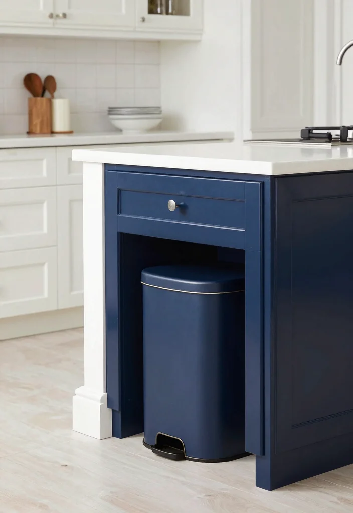 18 Kitchen Trash Can Cabinet Ideas That Hide Clutter 3 18 Kitchen Trash Can Cabinet Ideas That Hide Clutter - 3. Stylish Cabinet Fronts 1