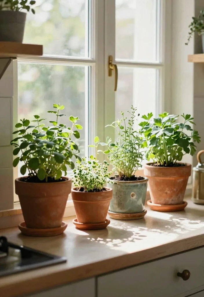 18 Luxury Kitchen Decor Ideas That Feel Designer Inspired 15 18 Luxury Kitchen Decor Ideas That Feel Designer Inspired - 15. Indoor Herb Gardens 1