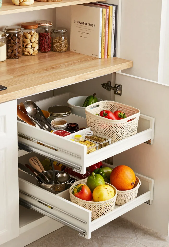 18 Luxury Kitchen Decor Ideas That Feel Designer Inspired 16 18 Luxury Kitchen Decor Ideas That Feel Designer Inspired - 16. Unique Storage Solutions 1