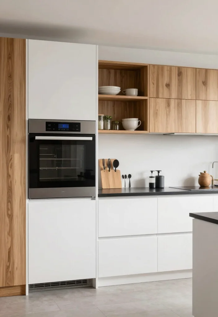 18 White Kitchen With Black Countertops Ideas With Striking Contrast - 16. Eco-Friendly Choices 1