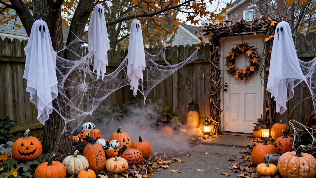 12 Halloween Decor Idea Outdoor Setups That Scare on a Budget