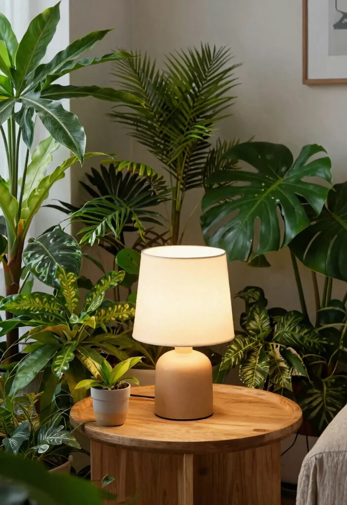 12 Low Ceiling Lighting Ideas That Brighten Without Making the Room Feel Shorter - 5. Unique Table Lamps 1