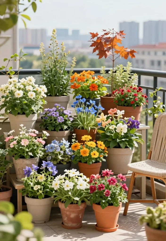 12 Outdoor Container Gardening Ideas for Renters and Small Spaces 11 12 Outdoor Container Gardening Ideas for Renters and Small Spaces - 11. Seasonal Rotation for Year-Round Interest 1