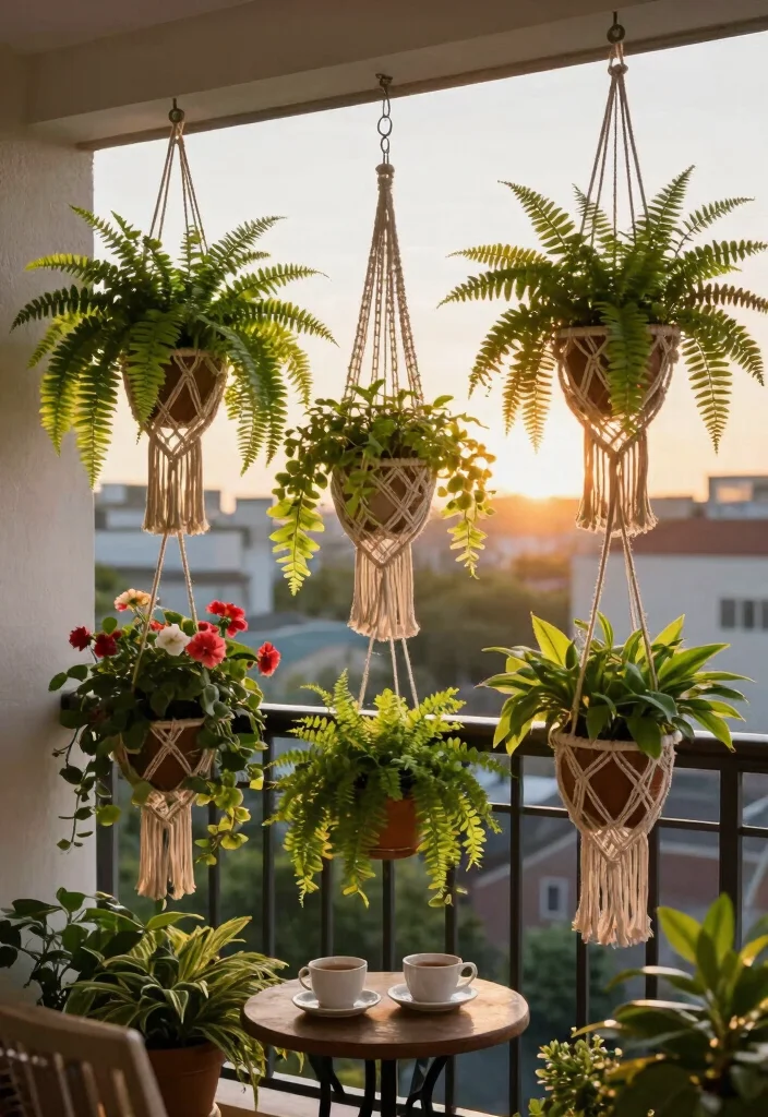 12 Outdoor Container Gardening Ideas for Renters and Small Spaces 3 12 Outdoor Container Gardening Ideas for Renters and Small Spaces - 3. Hanging Gardens for Added Interest 1