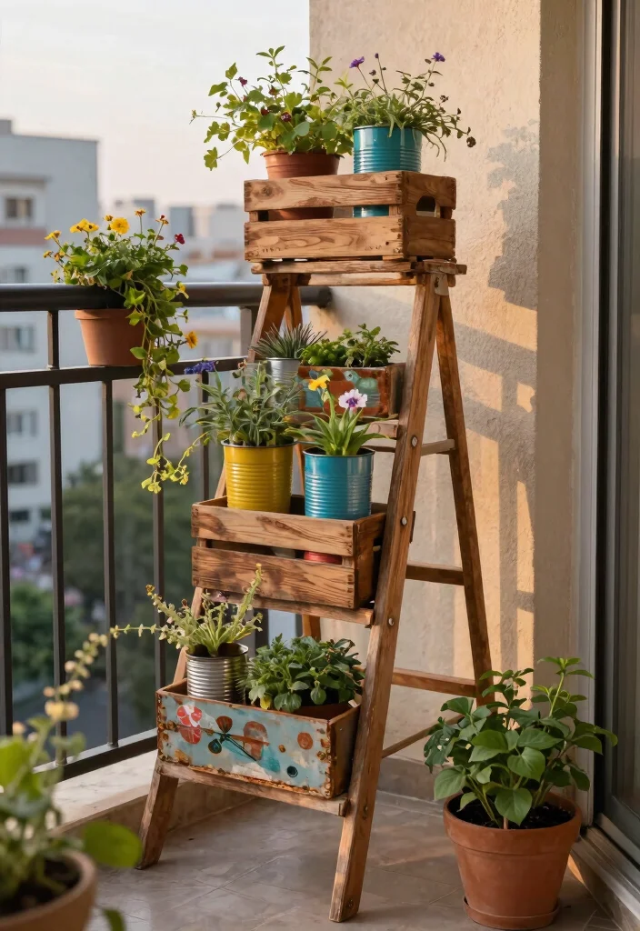12 Outdoor Container Gardening Ideas for Renters and Small Spaces 4 12 Outdoor Container Gardening Ideas for Renters and Small Spaces - 4. DIY Container Ideas from Recycled Materials 1
