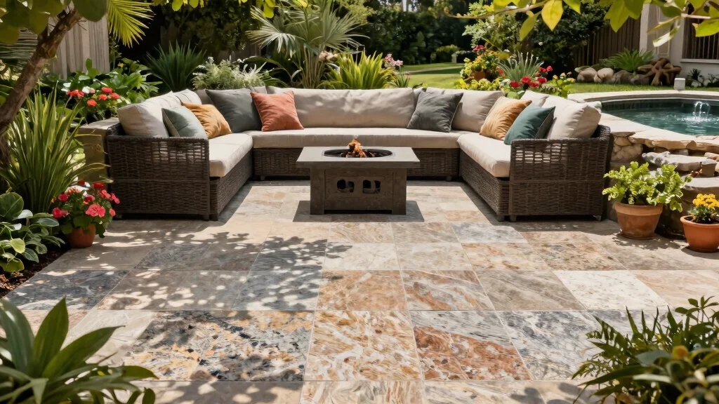 12 Outdoor Granite Flooring Design Ideas That Handle Weather