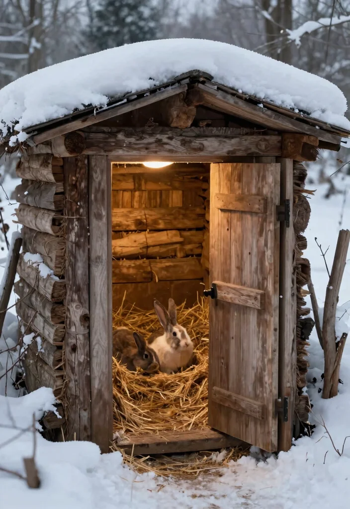 12 Rabbit House Outdoor Ideas That Stay Warm and Predator-Proof - 11. Root Cellar Rabbit Housing 1