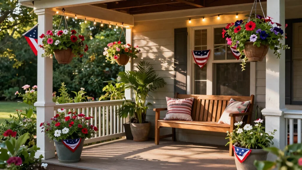 14 4th of July Porch Decor Ideas That Don't Look Tacky or Overdone