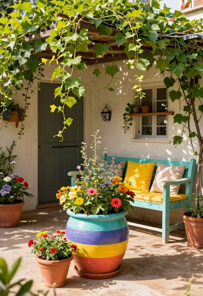 14 Front Patio Decorating Ideas That Make a Small Entry Feel Welcoming - 1. Create a Focused Focal Point 1