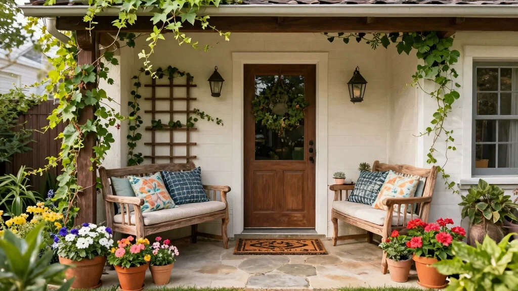 14 Front Patio Decorating Ideas That Make a Small Entry Feel Welcoming