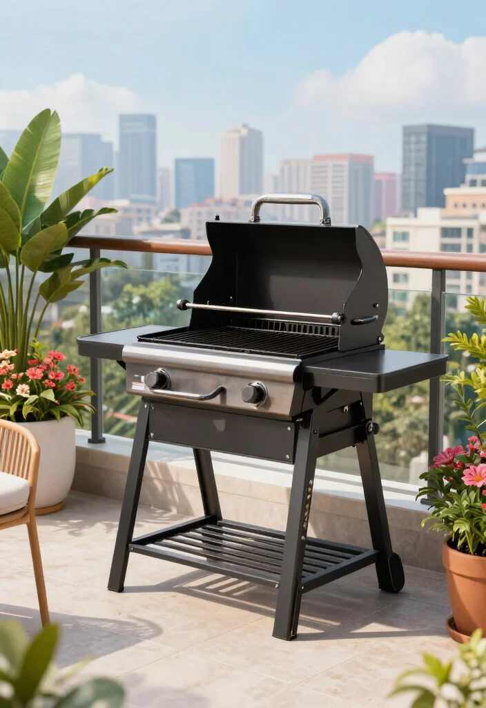 14 Invisible Grills for Balcony That Keep Kids Safe Without Blocking Views - 10. Folding Grills 1
