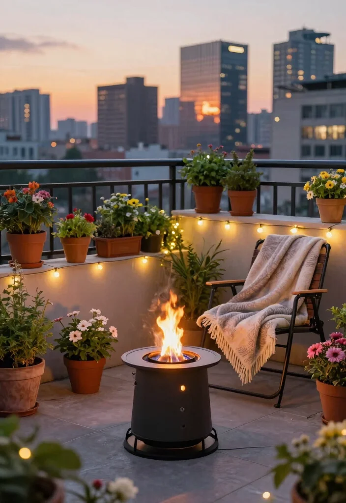 14 Small Backyard Fire Pit Ideas That Fit Tight Spaces and City Codes - 2. Portable Fire Pit 1