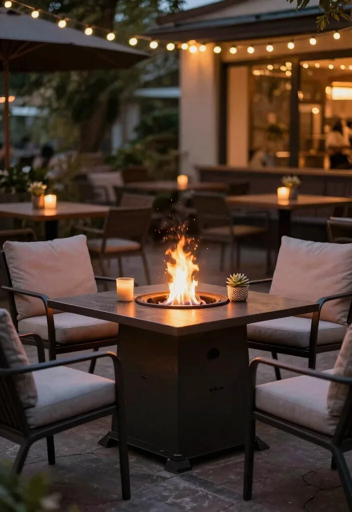 14 Small Backyard Fire Pit Ideas That Fit Tight Spaces and City Codes - 6. Tabletop Fire Pit 1