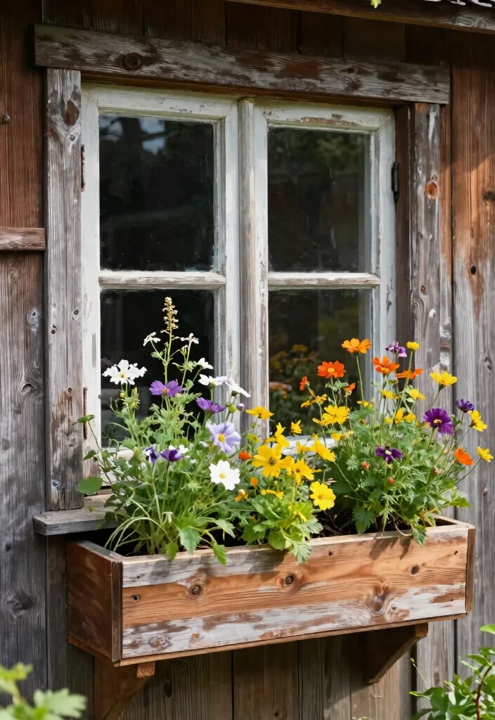 14 Window Planter Box Ideas That Mount Securely Without Drilling 14 14 Window Planter Box Ideas That Mount Securely Without Drilling - 14. Cozy Cottage-Style Window Boxes 1