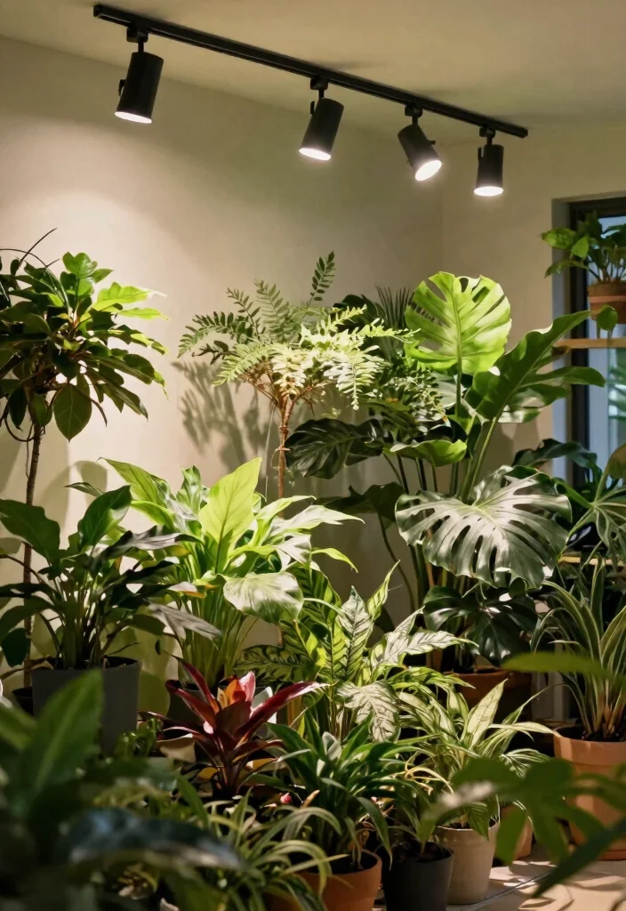 15 Ceiling Track Light Ideas That Work Without Rewiring - 12. Seasonal Adjustments for Track Lighting 1