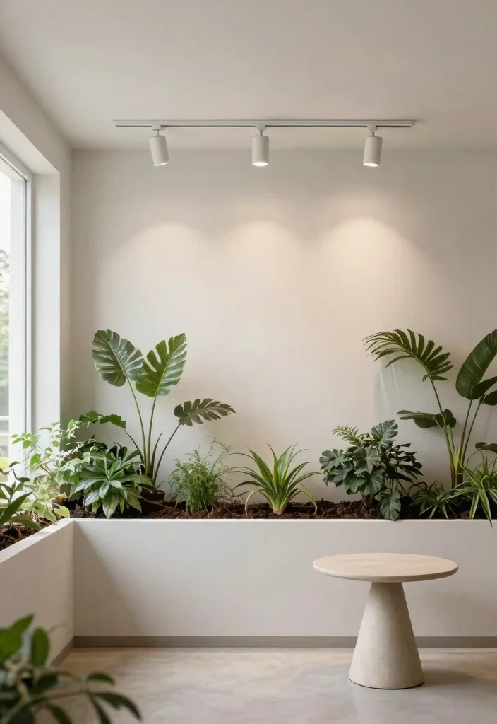15 Ceiling Track Light Ideas That Work Without Rewiring - 5. Minimalist Track Lighting for a Sleek Look 1