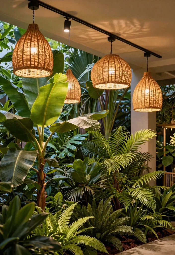 15 Ceiling Track Light Ideas That Work Without Rewiring - 9. Outdoor-Style Track Lighting for Indoor Vibes 1