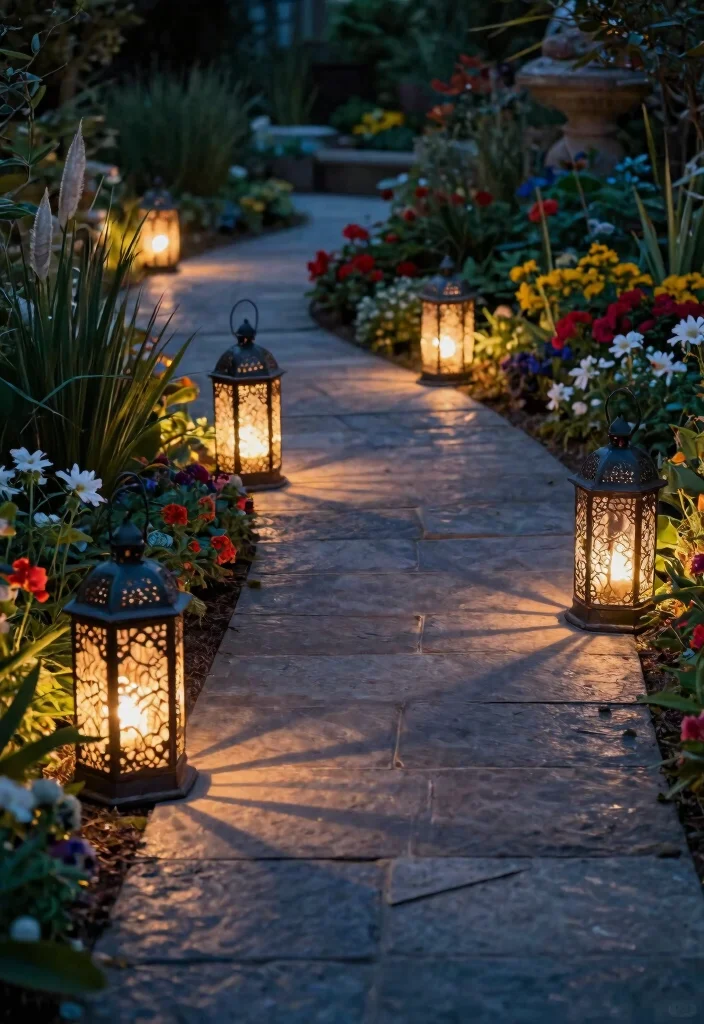 15 Easter Decorations Outdoor Ideas That Survive Spring Rain - 10. Seasonal Lanterns 1