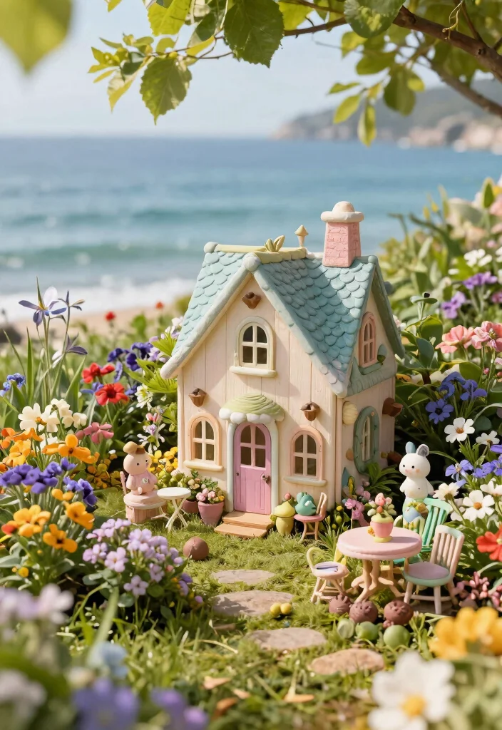 15 Easter Decorations Outdoor Ideas That Survive Spring Rain - 12. Fairy Garden Accents 1