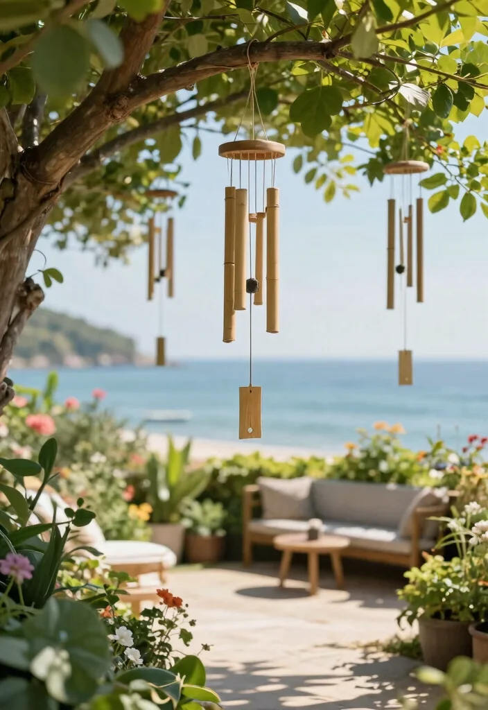 15 Easter Decorations Outdoor Ideas That Survive Spring Rain - 9. Wind Chimes 1