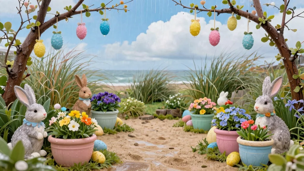 15 Easter Decorations Outdoor Ideas That Survive Spring Rain