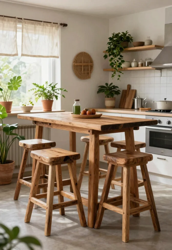 15 Farmhouse Bar Stools That Fit Under Standard Counters - 11. Eco-Friendly Bar Stools 1
