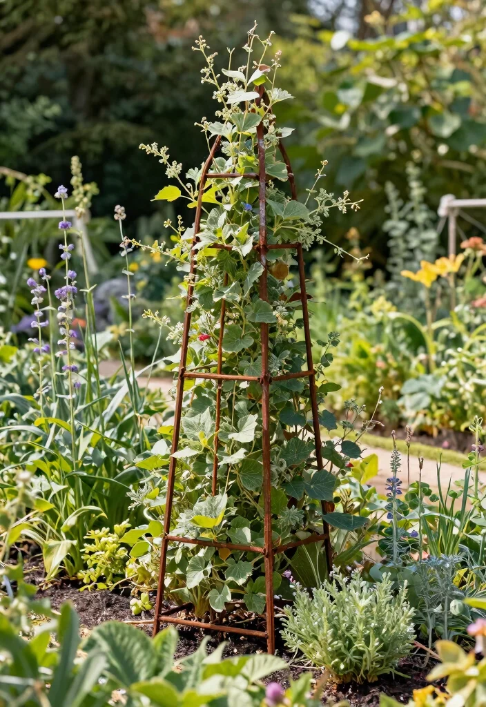 15 Metal Trellis Ideas That Don't Rust or Need Annual Painting - 14. Sustainable Trellis Options 1