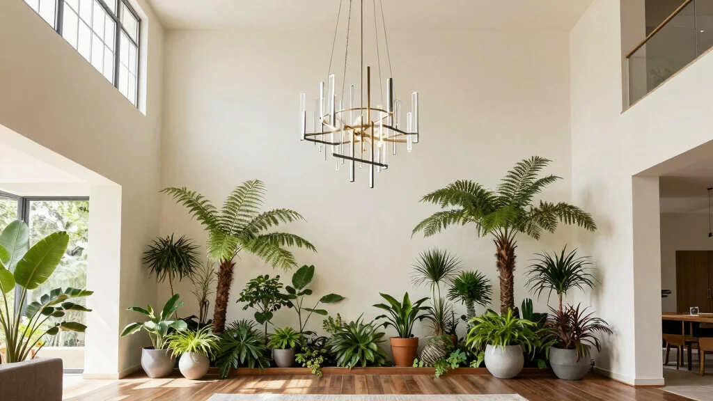 15 Modern Chandelier High Ceiling Ideas That Fill the Space