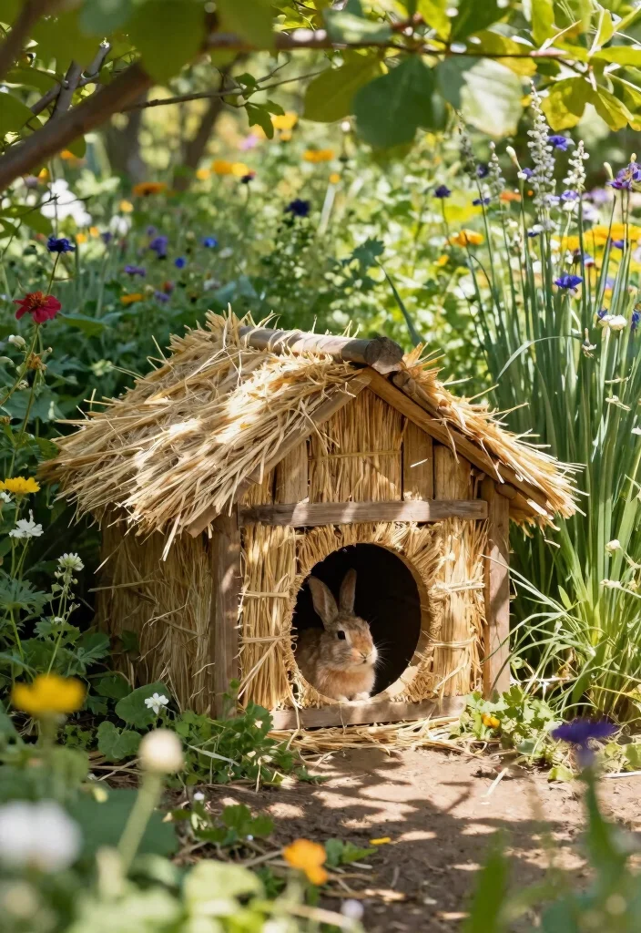 15 Outdoor Bunny Habitat Ideas That Keep Rabbits Safe From Predators - 1. Natural Rabbit Shelters 1