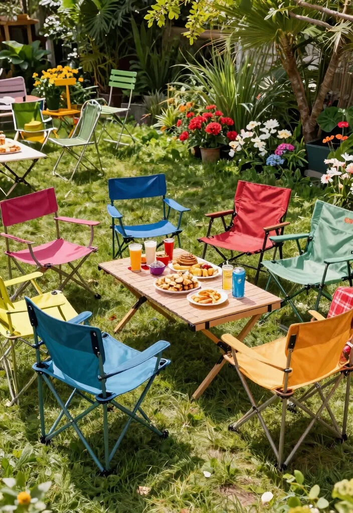 15 Outdoor Patio Chairs That Stay Comfortable in Direct Sun - 5. Versatile Folding Chair 1