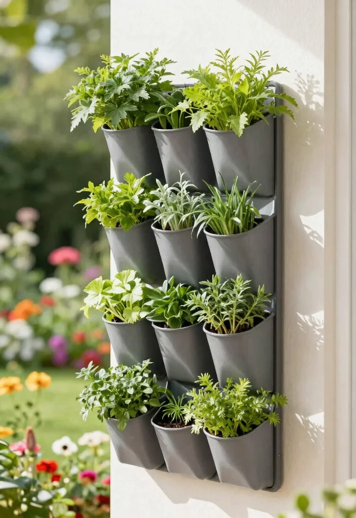 15 Plastic Bottle Planter Ideas That Actually Look Good in Your Garden - 3. Vertical Shoe Organizer Planter 1