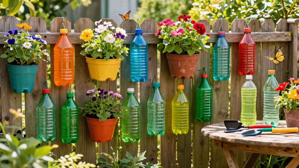 15 Plastic Bottle Planter Ideas That Actually Look Good in Your Garden