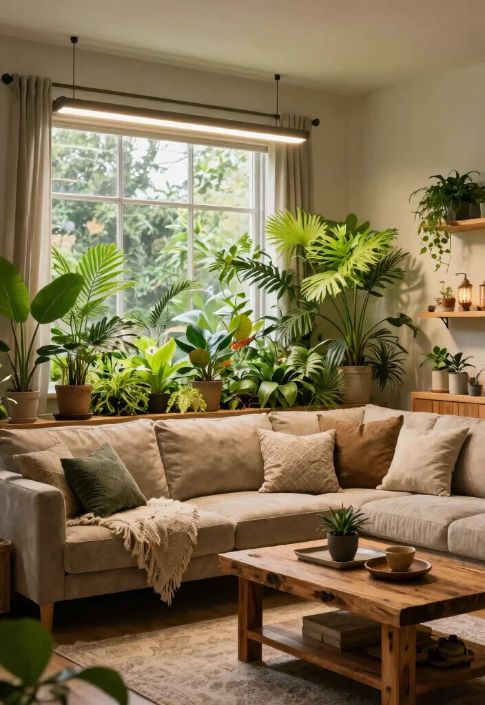 15 Spot Light Ceiling Ideas That Brighten Dark Corners - 9. Eco-Friendly Lighting Options for Sustainable Living 1