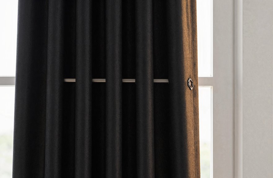 blackout thermal curtains insulate efficiently