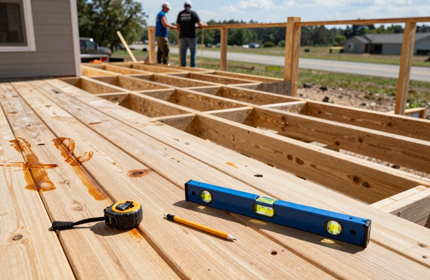 How Long Does It Really Take to Build a Deck? 4 deck builders book 10 weeks out