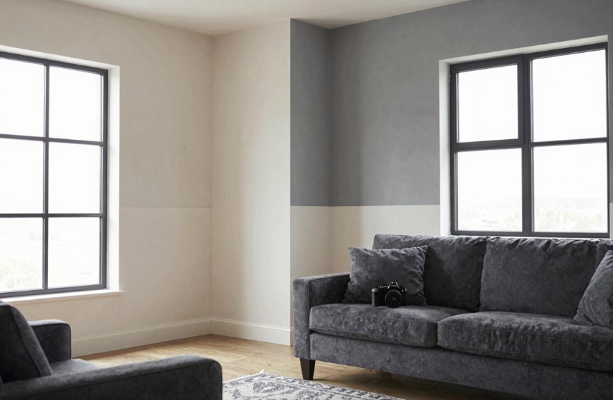 deep navy accent light ceilings