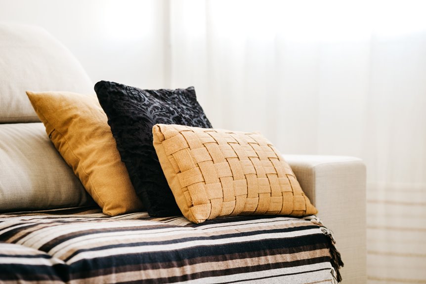 dry clean sofa cushions at home