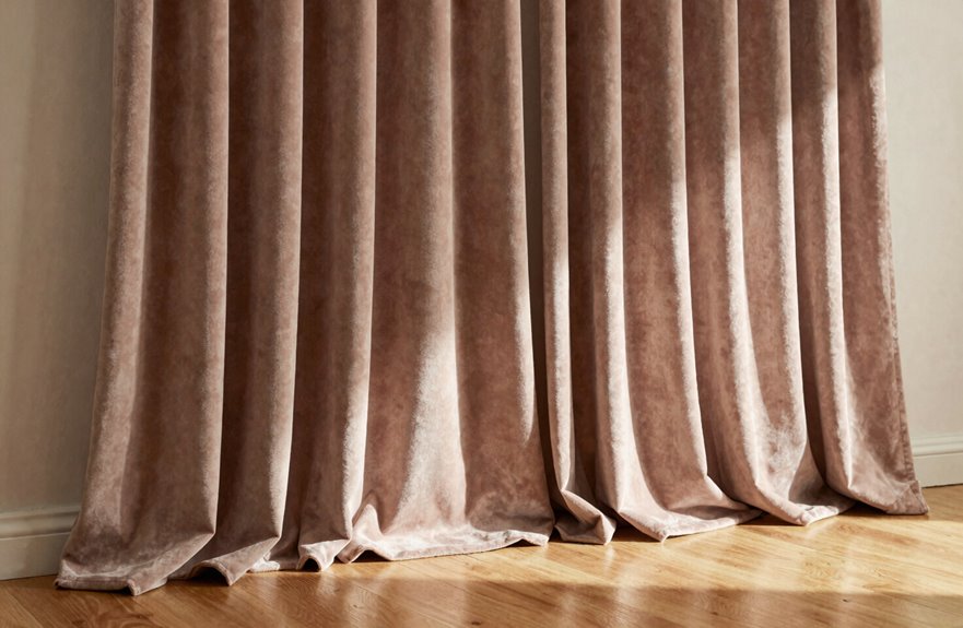 four steps to curtain floor lengths
