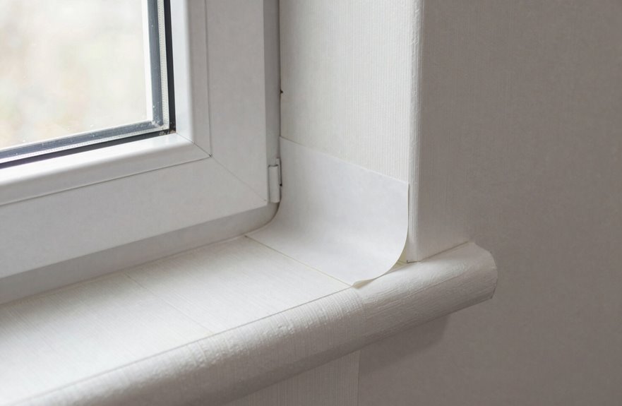 hide wallpaper seams crisply