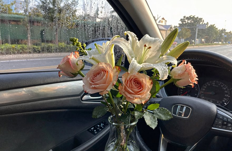 how heat wilts cut flowers