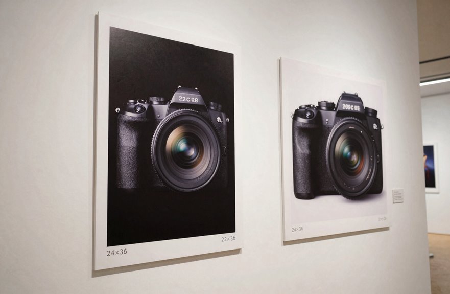 large format poster readability from distance