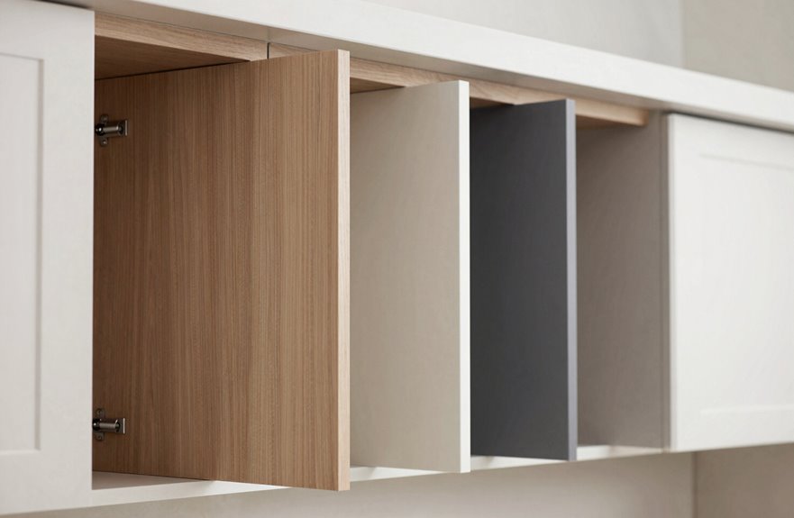 The 6 Most Popular Kitchen Cabinet Door Types Explained 2 lift up cabinet doors optimize reach